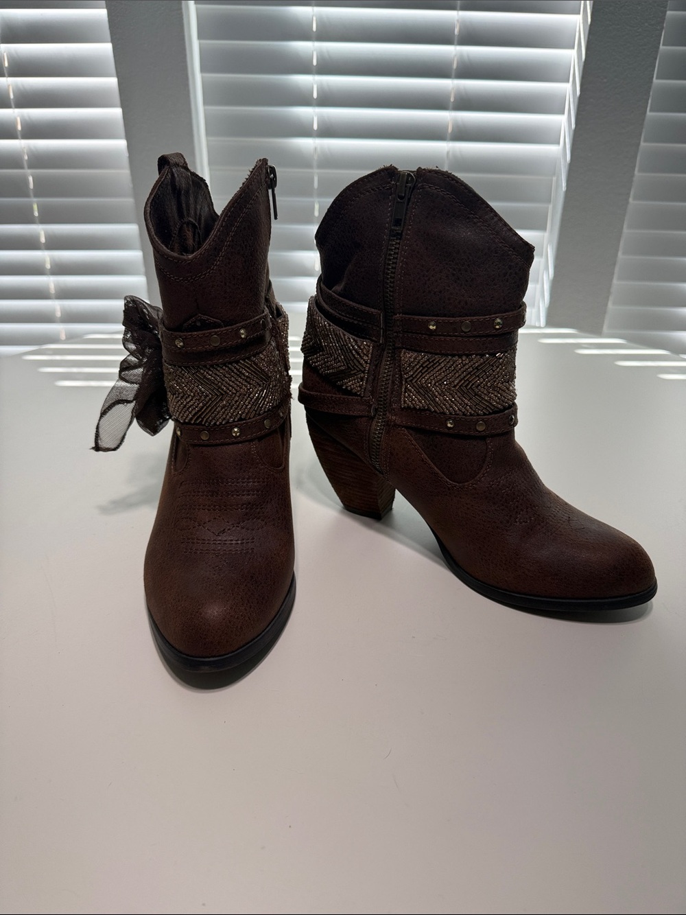 Not Rated Midas Booties in Brown